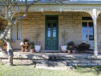 Sompson Cottage front door